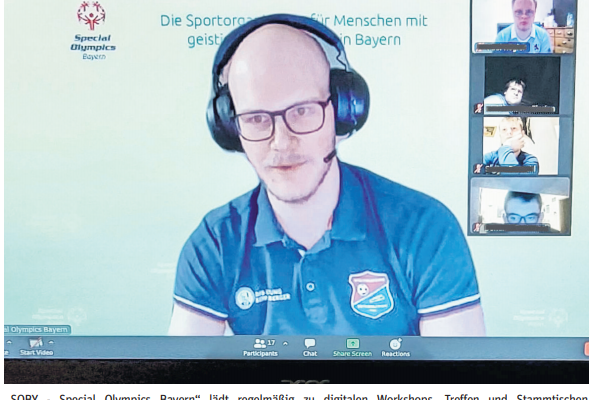 Handicap egal - Sport geht digital Bild