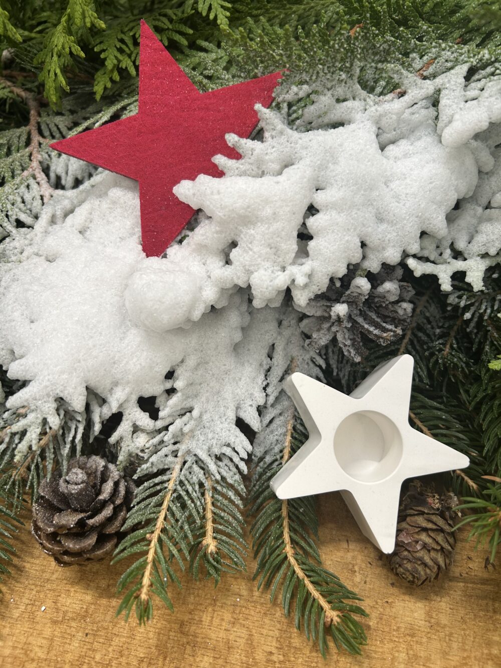 Kerzenständer Stern