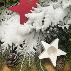 Kerzenständer Stern