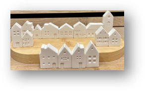 Mini-Häuser aus Raysin