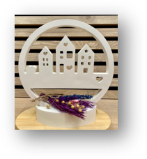 Stecker Häuser aus Raysin